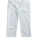 Loft White Leggings Jegging High-Rise Wide-Leg Raw Edge Size 10 (Read Notes) Photo 0