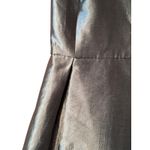 Topshop Metallic Silver Mini Dress Sleeveless Cocktail Party Occasion  4 Photo 2