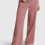 PINK - Victoria's Secret Victoria Secret Pink Premium Fleece Wide-Leg Pants Photo 0