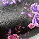 Robin Ruth  Bag San‎ Francisco California Handbag Purse Purple Rose Black Photo 3