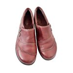 Clarks  Bendables Brown Leather Ashland Alpine Slip On Shoes Sz 8.5W Photo 1