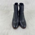 Lucky Brand Wmns  Quintei Leather Zipper Western Ankle Boots Booties Sz 8.5M Blk Photo 8