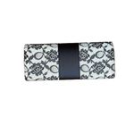 Moda International Elegant Black White Floral Lace Clutch Cocktail Party Bag Photo 1