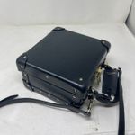 Globe Trotter The Centenary London Square Bag Black & Gold Photo 12