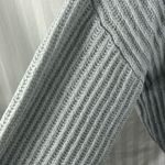 SheIn  Gray Balloon Sleeve Knit Open Cardigan Sweater Women’s Size Large Photo 5