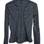 Lululemon Define Jacket Gray Striped Half Zip Size 6 Photo 5