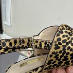 Louise et Cie  Animal Print cowhide Leather Slingback Sandals Photo 10