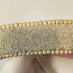 Handcrafted in India Colorful Pink Pastel Wooden Beaded Shoulder Bag Purse Photo 9