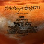 Whitney Houston Orange Crewneck Short Sleeve Tie Dye T Photo 8