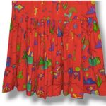 Vtg Aqua Teen Kokopelli Southwestern Peasant Skirt-Medium-Petroglyphs-Broomstick Photo 3