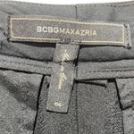 BCBG Max Azria Dress Pants Slacks Black Woman’s 6 Stretch Straight Leg $138 Photo 2
