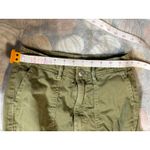 ZARA Women Cargo Pants Size 0 Green High Waisted Y2K Straight Leg Causal Photo 6