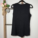 CAbi  Charcoal Heathered Black Tank Top Womens Size Medium Sleeveless Leisure Photo 4