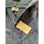 Universal Threads Universal Thread Blue Knit Hooded Poncho Sweater NWT Boho Fall Cozy Photo 7