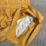 Free People Movement Yellow High Waist Athleisure Shorts M Photo 5