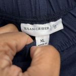 Susan Graver  women’s blue Capris - wide leg. XL Photo 2