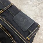 AX Armani Exchange Womens Black Jeans Straight Leg Stitch Detail USA Size P0 Photo 7