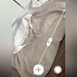 Elan  Cream Effortless Layered Sweater Top Size Medium Minimalist Chic Workwear Photo 5