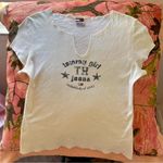 Tommy Hilfiger vintage tommy girl jeans y2k white star cotton short sleeve tee Photo 0