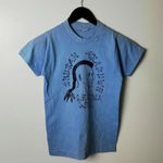 Urban Outfitters 80s Indian Meadows Blue T Shirt Adult XS 50/50 Screen Stars Adult Unisex Fit Photo 9