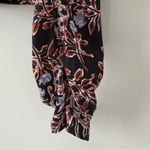 Free People  Santiago Top Floral Cropped puff long sleeve buttons smocked ruched Photo 7