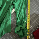Zac & Rachel Vibrant Green Blouse Size XL Photo 4