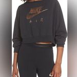 Nike  Black Air Rally Crew Sweatshirt Size Large $65 Photo 0