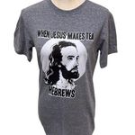 Surf Style When Jesus Makes Tea Hebrews Graphic T-Shirt Size Photo 0