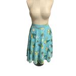 Modcloth Collectif skirt woman’s Meg tropical Turtle Sea Print swing Skirt New 4 Photo 8