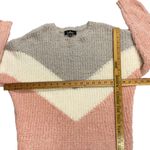 Lulus Women’s Colorblock Talk The Block Eyelash Knit Soft Sweater Size Medium Photo 10