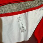 Suuksess Cherry Red High Waist Halter Neck Mesh Bikini Swimsuit XL NWT Photo 4