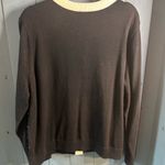 Talbots  Black and Cream Sequin Cardigan | Size 2X Photo 9