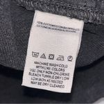 Free People  Black Haven Zip Front Denim Jean Mini Skirt size 25 Photo 10