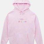 Happiness Project Hoodie Pink Size L Photo 0