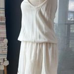 Thakoon Beige Cotton Silk Sleeveless Pullover Mini Dress Women’s Size XS Photo 3
