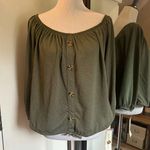 Wishful park Large Green Top Photo 0