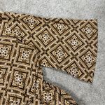 Known Supply Ayla Cider Retro Boho Mini Dress Oversized Sleeve Organic Cotton S Brown Photo 6