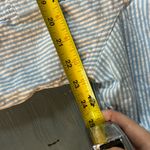 QVC Denim & Co. Light Blue & White Striped Seersucker Jacket | Women’s Sz XL Photo 6