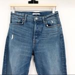 GRLFRND GrIfrnd Karolina High Rise Skinny Raw Hem Jeans Sixpence size 27 Photo 3