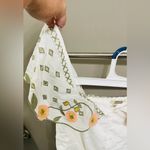 Gimmicks by BKE Gimmicks Embroidered‎ Floral Off The Shoulder Top.  Size Small Photo 6