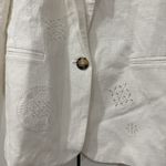 Desigual NWT  Floral Cut Out Blazer Size 38 Photo 4