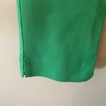 Chico's NWT Grassy Green Basic Slit Brigitte Slim Ankle Pants Women's size 0 / 4 Photo 3