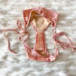Princess Polly MinkPink Pink Red Paisley Floral Strappy Bottoms Sz L Photo 7