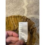 Urban Outfitters  Josie linen blend pull on shorts size medium mustard yellow Photo 5