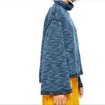 We The Free Free People FP Sunny Days Oversized Knit Sweater Blue Small S Photo 12