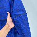 Adidas Tokyo Print Running Jacket blue black longline adjustable size S Photo 11