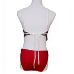 Black Paisley‎ Bandana Scarf Red Juniors Bikini Bottom 2pc Swimsuit LARGE Size undefined Photo 1