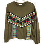 ZARA  trafaluc Aztec print sweater Womens‎ small Photo 0
