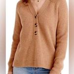 Madewell  Lyle Knit Henley Pullover Sweater Small Photo 1