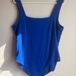 Old Navy Women’s  Blue Square Neck Bodysuit Size XL Photo 0